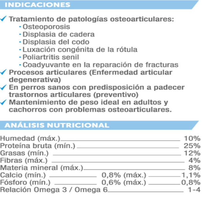 MV Holliday Articular Perro x 10 kg
