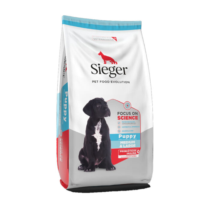 Cachorros Sieger Cachorros Medianos y Grandes x 15 kg