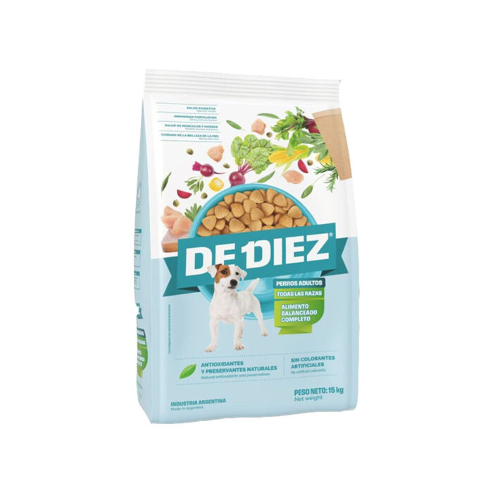 De Diez_2_11zon De Diez Perros Adultos x 15 kg