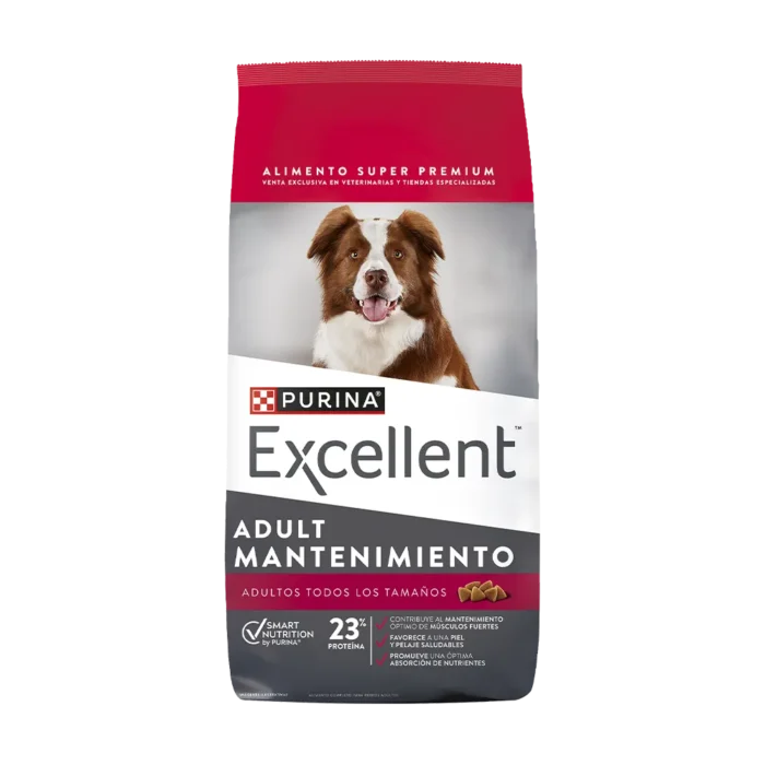 Excellent_Perros_AdultMantenimiento.png Excellent Maintenance Formula Adultos x 20 kg