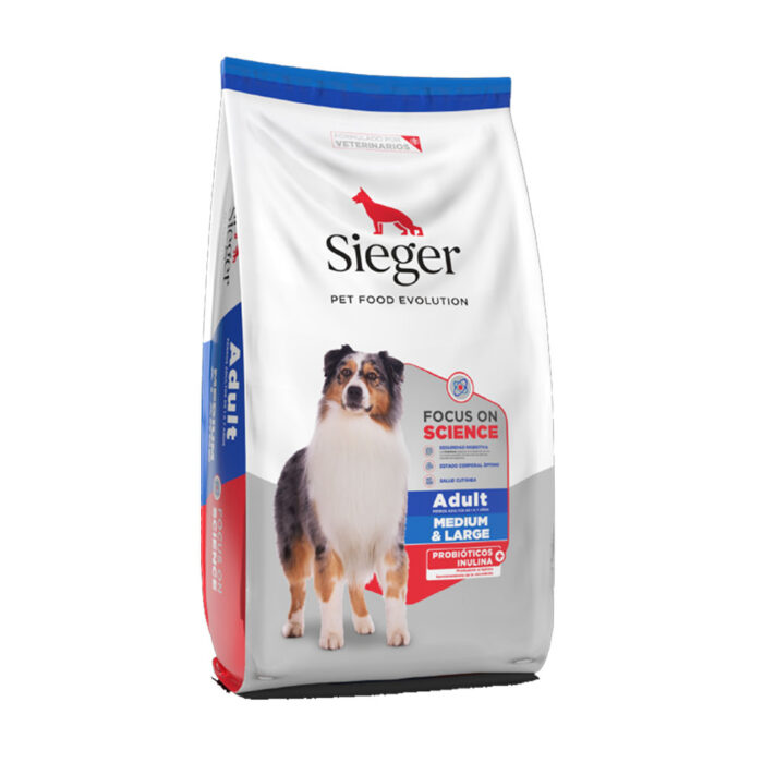 Sieger Adultos Medianos y Grandes x 15 kg
