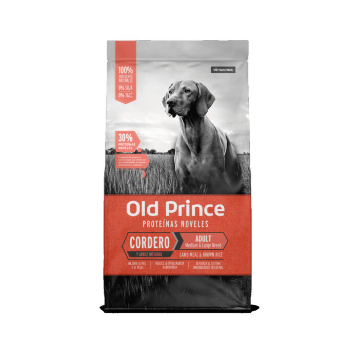 Old Prince Cordero y Arroz Adultos Medianos y Grandes x 15 kg