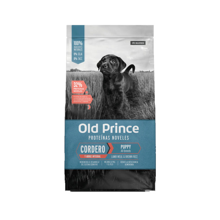 Old Prince Cordero y Arroz Cachorros x 15 kg