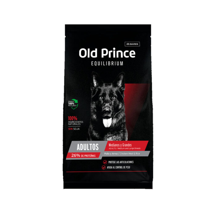 Old Prince Equilibrium Adultos Medianos y Grandes x 20 kg