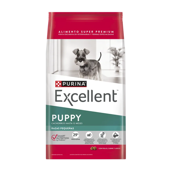 Excellent_Perros_PuppyPequenos.png Excellent Pollo Puppy Small x 7.5 kg