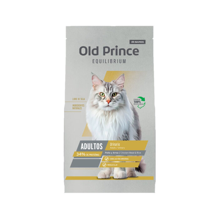Gato Equi Urinary Old Prince Equilibrium Gato Urinary x 7.5 kg