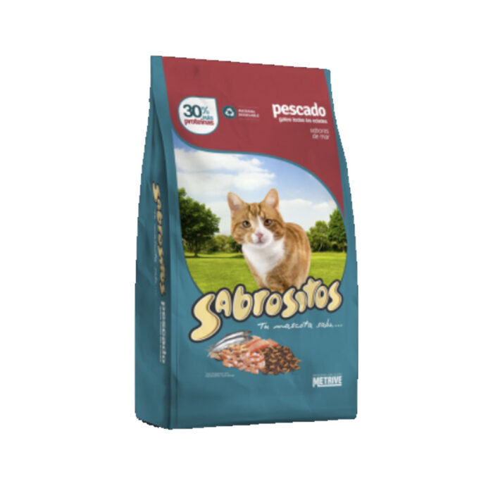 Gato Pescado Sabrositos Gatos Adultos Pescado x 20 kg