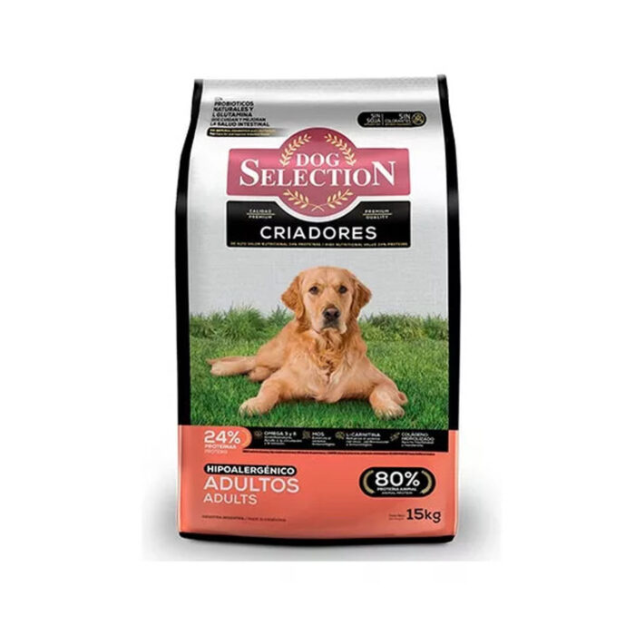 Dog Selection Criadores Hipoalergénico x 15 kg