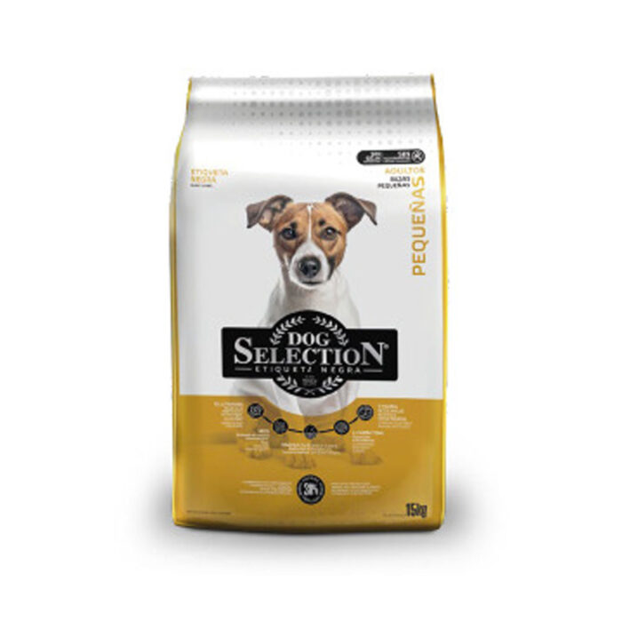 Dog Selection Etiqueta Negra Adultos Razas Pequeñas x 2 kg