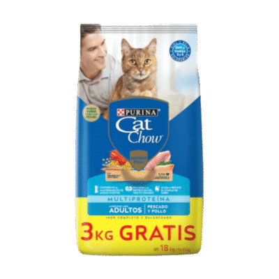 Cat Chow Adultos Pescado x 15+3 kg