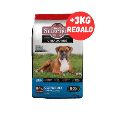 Dog Selection Criadores Cordero y Arroz x 21+3 kg