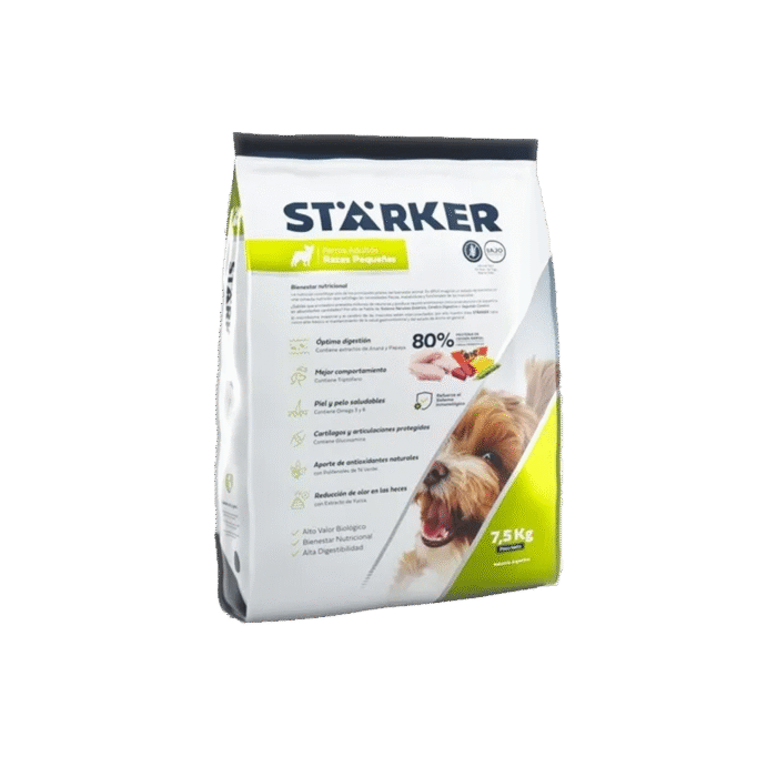 Starker Mordida Pequeña x 7,5 kg Starker Mordida Pequeña Alimento Súper Premium x 7,5 kg