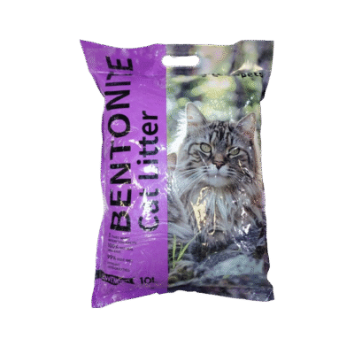 MeowPets10Lavanda Bentonita Aglutinante Meow Pets Lavanda x 8 kg