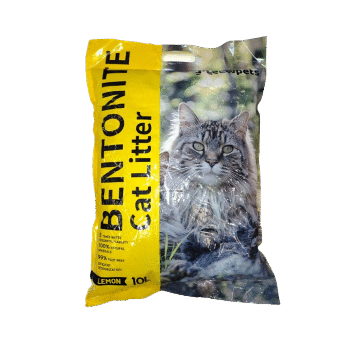 MeowPets10Limón Bentonita Aglutinante Meow Pets Limón x 8 kg