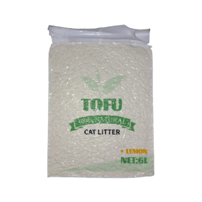 Limón frente Tofu Sanitario Aglomerante Limón x 6 litros (2,5 kg)