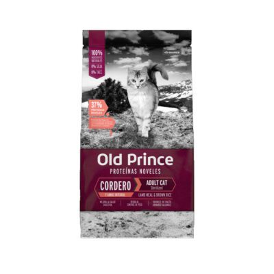 Cordero Sterilized x 3 Old Prince Cordero y Arroz Gatos Esterilizados x 3 kg