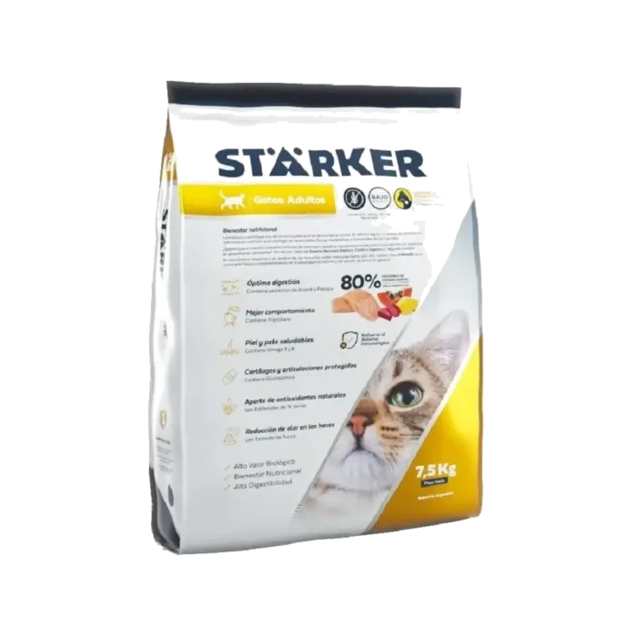 Starker Gato Adulto Súper Premium x 7,5 kg